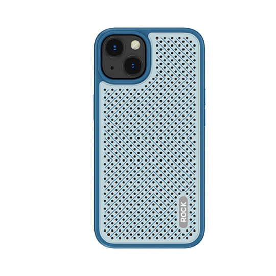 For iPhone 14 Plus ROCK Graphene Heat Dissipation Phone Case (Blue)