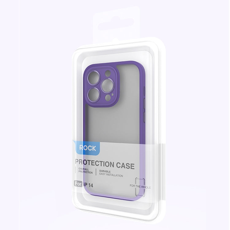 For iPhone 14 ROCK Guard Skin-feel Phone Case (White) - iPhone 14 Cases by ROCK | Online Shopping UK | buy2fix
