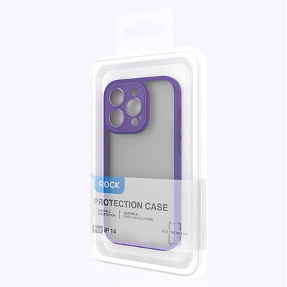 For iPhone 14 ROCK Guard Skin-feel Phone Case (White) - iPhone 14 Cases by ROCK | Online Shopping UK | buy2fix