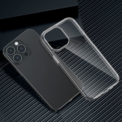 For iPhone 14 ROCK Pure Series Phone Case (Transparent) - iPhone 14 Cases by ROCK | Online Shopping UK | buy2fix