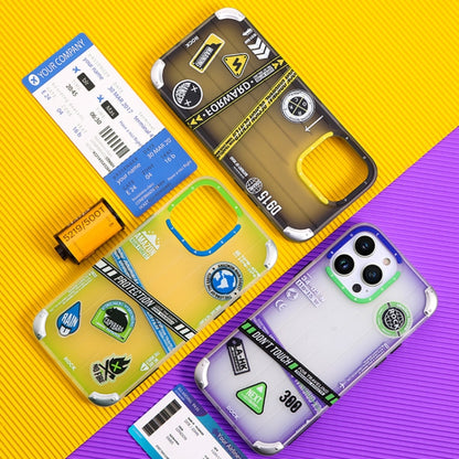 For iPhone 14 ROCK InShare Travel Series PC+TPU Phone Case (D915 Highway) - iPhone 14 Cases by ROCK | Online Shopping UK | buy2fix