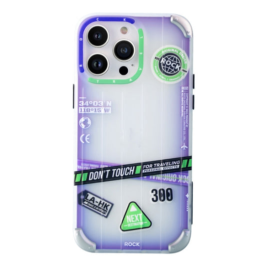 For iPhone 14 Pro Max ROCK InShare Travel Series PC+TPU Phone Case (Deep Space Tour) - iPhone 14 Pro Max Cases by ROCK | Online Shopping UK | buy2fix