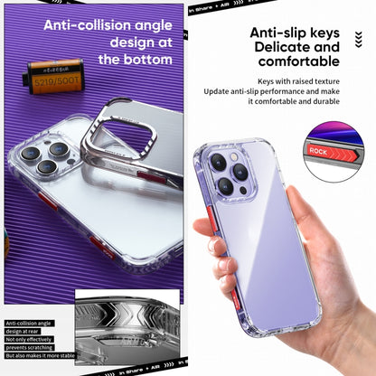 For iPhone 14 ROCK Air InShare Phone Case (Transparent) - iPhone 14 Cases by ROCK | Online Shopping UK | buy2fix