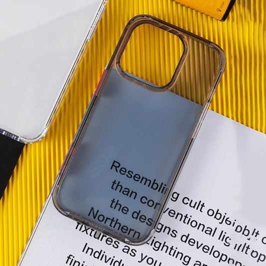 For iPhone 14 Plus ROCK Air InShare Phone Case (Transparent Black) - iPhone 14 Plus Cases by ROCK | Online Shopping UK | buy2fix