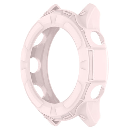 For Garmin Forerunner 255S TPU Armor Hollow Protective Case(Light Pink) - Watch Cases by buy2fix | Online Shopping UK | buy2fix