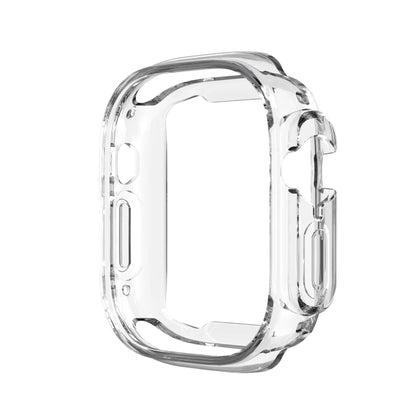 Half-inclusive Transparent TPU Protective Case For Apple Watch Ultra 1 / 2 / 3 49mm by buy2fix