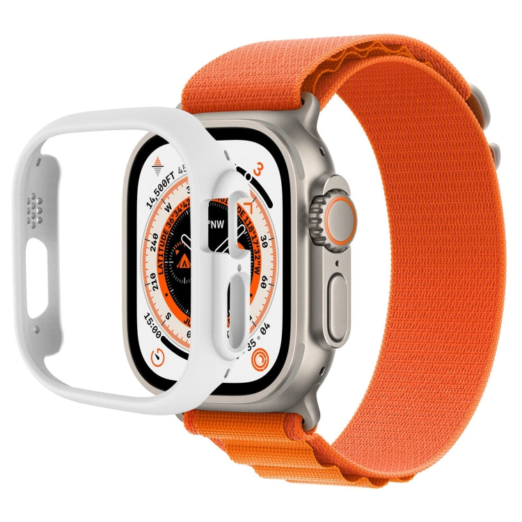Half-inclusive PC Protective Case For Apple Watch Ultra 1 / 2 / 3 49mm(White) by buy2fix