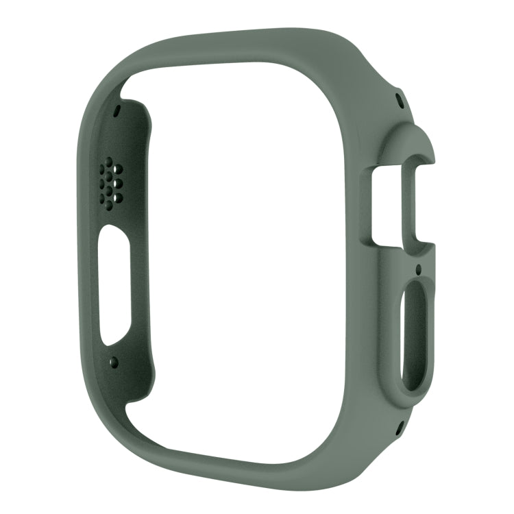 Half-inclusive PC Protective Case For Apple Watch Ultra 1 / 2 / 3 49mm(Khaki) by buy2fix