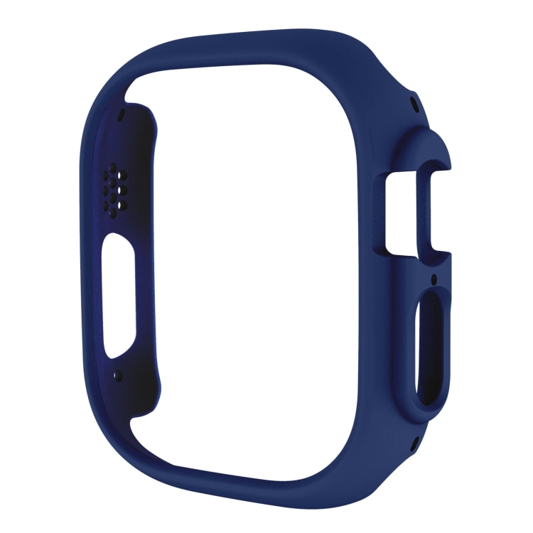 Half-inclusive PC Protective Case For Apple Watch Ultra 1 / 2 / 3 49mm(Dark Blue) by buy2fix