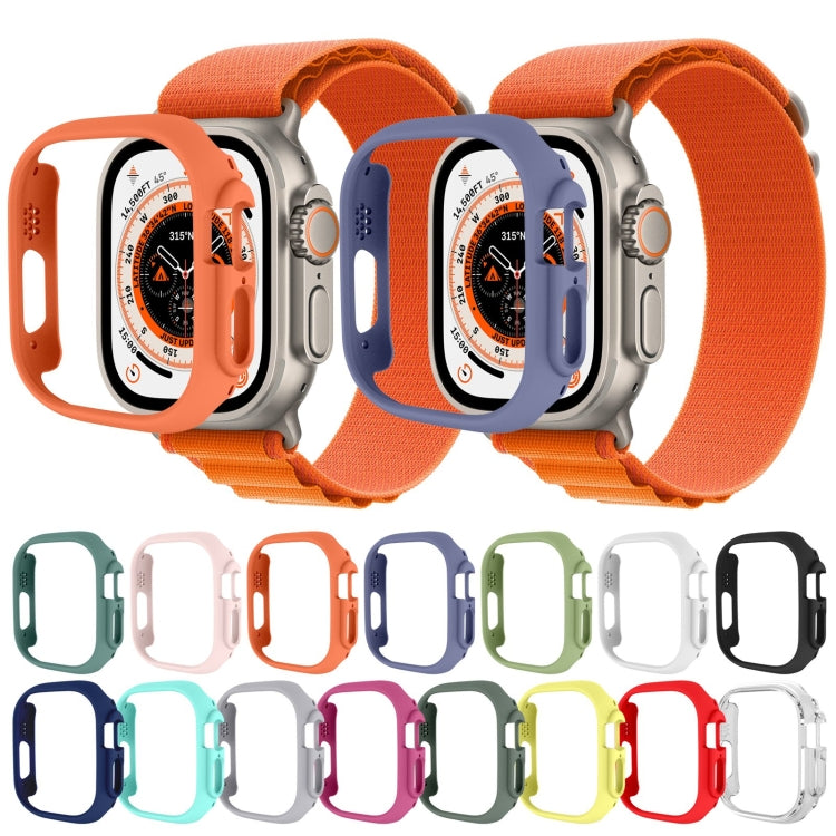Half-inclusive PC Protective Case For Apple Watch Ultra 1 / 2 / 3 49mm(White) by buy2fix