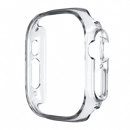 For Apple Watch Ultra 1 / 2 / 3 49mm Half-inclusive Frosted PC Protective Case(Transparent) by buy2fix