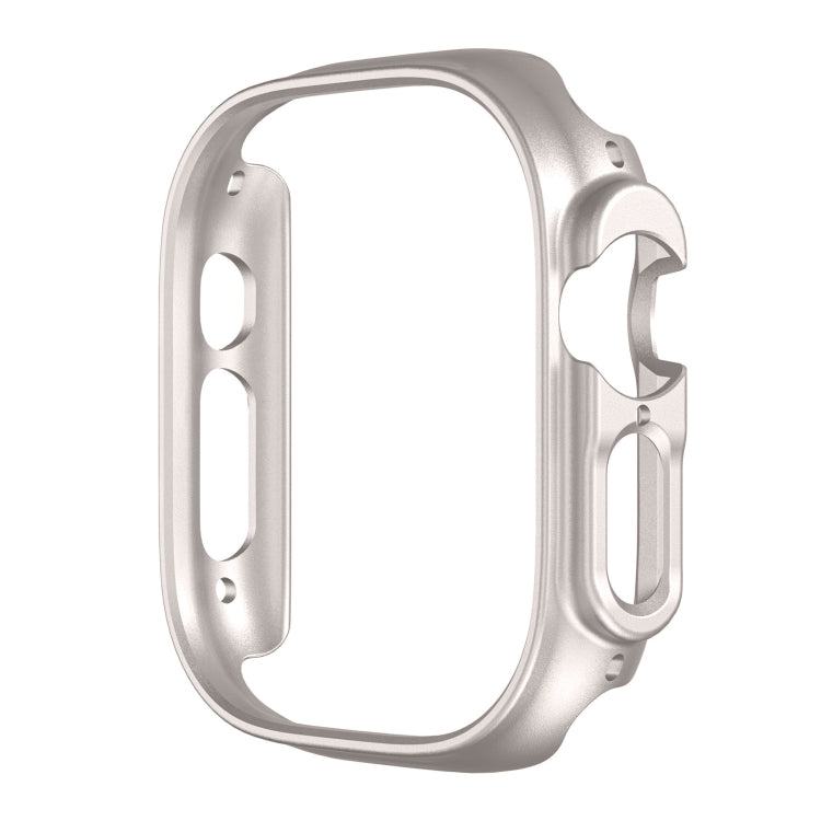 For Apple Watch Ultra 1 / 2 / 3 49mm Half-inclusive Frosted PC Protective Case(Starlight) by buy2fix