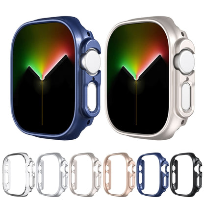 For Apple Watch Ultra 1 / 2 / 3 49mm Half-inclusive Frosted PC Protective Case(Transparent) by buy2fix