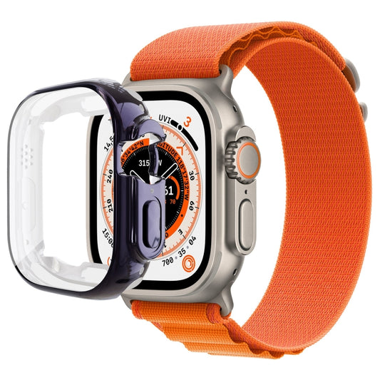 All-inclusive Plating TPU Protective Case For Apple Watch Ultra 1 / 2 / 3 49mm(Gun) by buy2fix