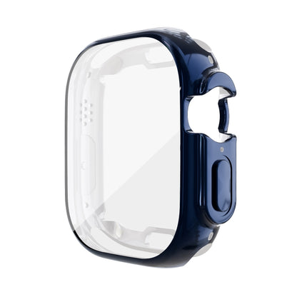 All-inclusive Plating TPU Protective Case For Apple Watch Ultra 1 / 2 / 3 49mm(Midnight Blue) by buy2fix