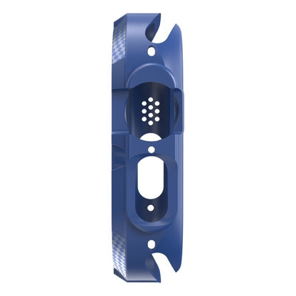 Three-proof TPU Carbon Fiber Protective Case For Apple Watch Ultra 3 / 2 / 1 49mm(Blue) by buy2fix