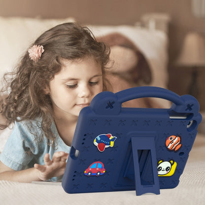 Handle Kickstand Children EVA Shockproof Tablet Case For iPad mini 1 / 2 / 3 / 4 / 5(Navy Blue) - More iPad Cases by buy2fix | Online Shopping UK | buy2fix