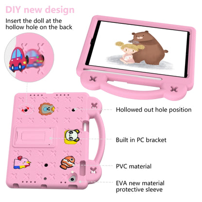 Handle Kickstand Children EVA Shockproof Tablet Case For iPad Air / Air 2 / iPad 5 / 6 / Pro 9.7(Pink) - More iPad Cases by buy2fix | Online Shopping UK | buy2fix