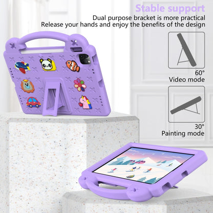 Handle Kickstand Children EVA Shockproof Tablet Case For iPad Pro 11 2018 / 2020 / 2021(Light Purple) - More iPad Cases by buy2fix | Online Shopping UK | buy2fix