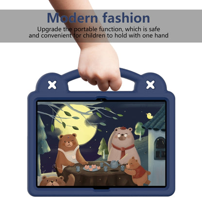 For Huawei MediaPad T5 10.1 Handle Kickstand Children EVA Shockproof Tablet Case(Navy Blue) - Huawei by buy2fix | Online Shopping UK | buy2fix