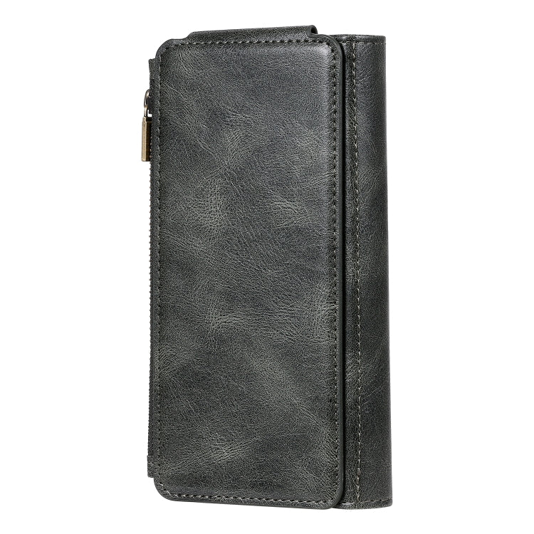 For Galaxy S20 Multifunctional Retro Detachable Magnetic Horizontal Flip Leather Case with Card Slots & Holder & Wallet & Photo Frame(Dark Grey) - Galaxy Phone Cases by buy2fix | Online Shopping UK | buy2fix