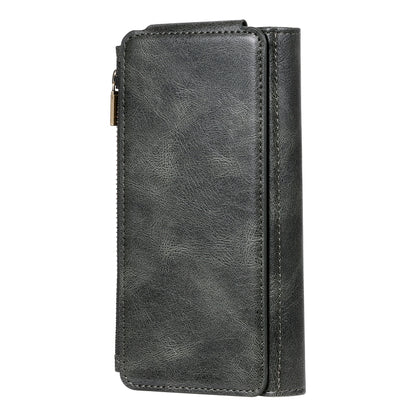 For Galaxy S20 Multifunctional Retro Detachable Magnetic Horizontal Flip Leather Case with Card Slots & Holder & Wallet & Photo Frame(Dark Grey) - Galaxy Phone Cases by buy2fix | Online Shopping UK | buy2fix