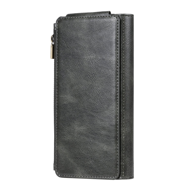 For Galaxy S20 Plus Multifunctional Retro Detachable Magnetic Horizontal Flip Leather Case with Card Slots & Holder & Wallet & Photo Frame(Dark Grey) - Galaxy Phone Cases by buy2fix | Online Shopping UK | buy2fix