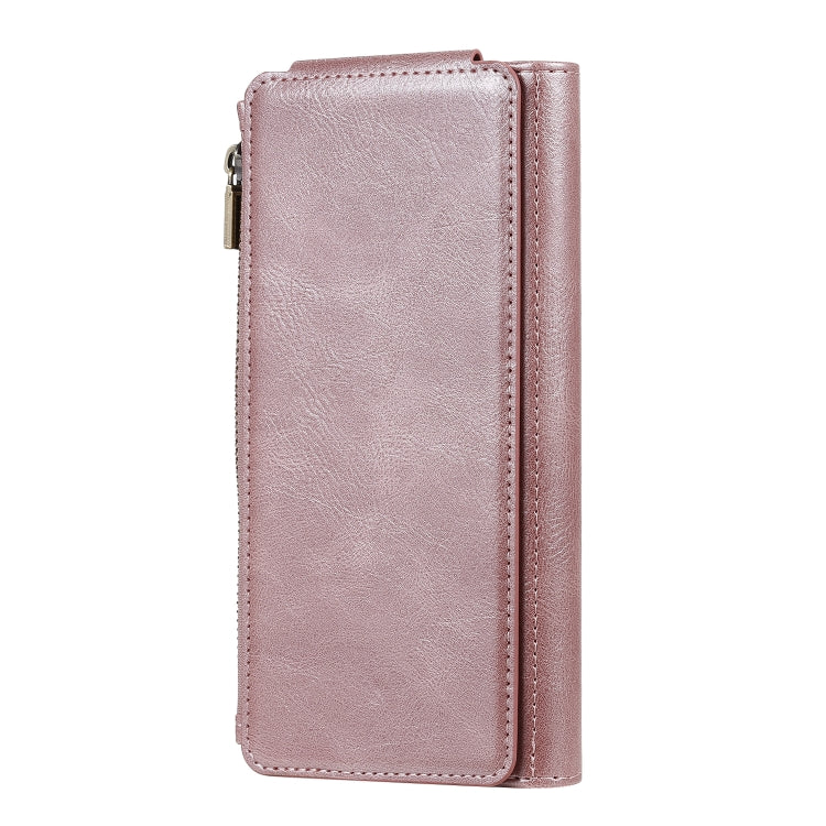 For Galaxy S20 Plus Multifunctional Retro Detachable Magnetic Horizontal Flip Leather Case with Card Slots & Holder & Wallet & Photo Frame(Pink) - Galaxy Phone Cases by buy2fix | Online Shopping UK | buy2fix