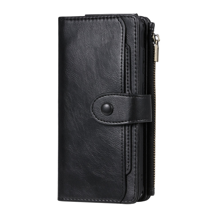 For Galaxy S20 Plus Multifunctional Retro Detachable Magnetic Horizontal Flip Leather Case with Card Slots & Holder & Wallet & Photo Frame(Black) - Galaxy Phone Cases by buy2fix | Online Shopping UK | buy2fix