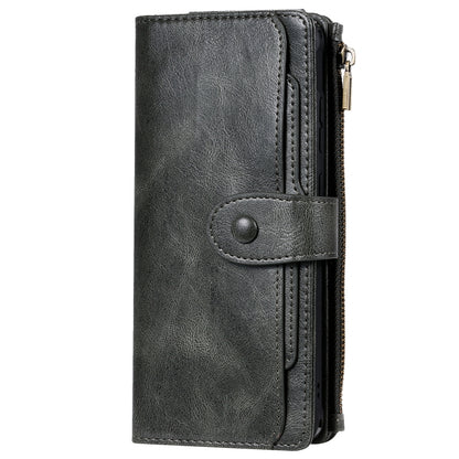 For Galaxy S20 Ultra Multifunctional Retro Detachable Magnetic Horizontal Flip Leather Case with Card Slots & Holder & Wallet & Photo Frame(Dark Grey) - Galaxy Phone Cases by buy2fix | Online Shopping UK | buy2fix