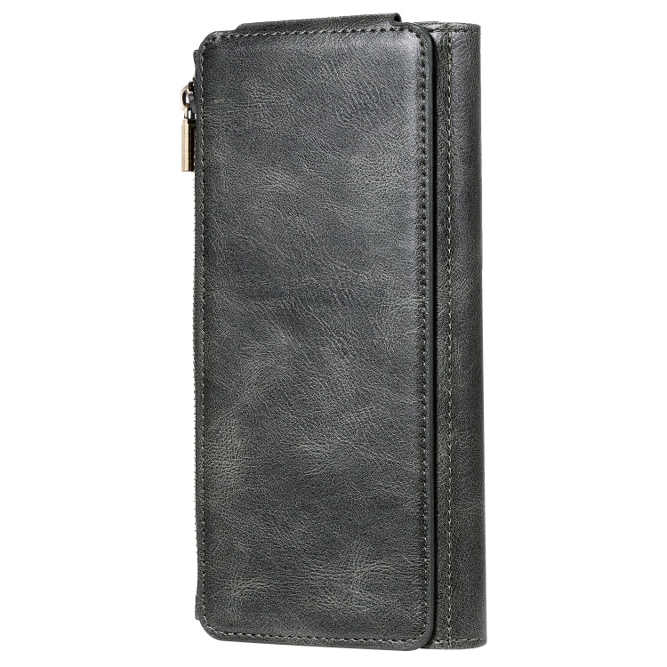 For Galaxy S20 Ultra Multifunctional Retro Detachable Magnetic Horizontal Flip Leather Case with Card Slots & Holder & Wallet & Photo Frame(Dark Grey) - Galaxy Phone Cases by buy2fix | Online Shopping UK | buy2fix