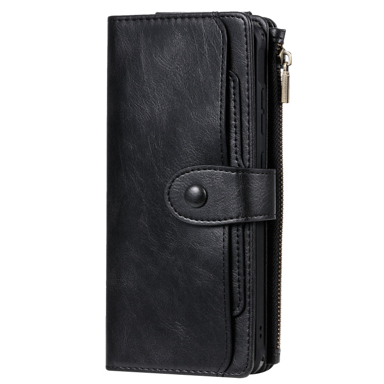 For Galaxy S20 Ultra Multifunctional Retro Detachable Magnetic Horizontal Flip Leather Case with Card Slots & Holder & Wallet & Photo Frame(Black) - Galaxy Phone Cases by buy2fix | Online Shopping UK | buy2fix