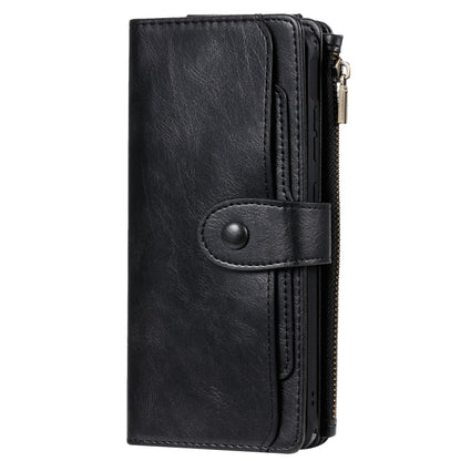 For Galaxy S20 Ultra Multifunctional Retro Detachable Magnetic Horizontal Flip Leather Case with Card Slots & Holder & Wallet & Photo Frame(Black) - Galaxy Phone Cases by buy2fix | Online Shopping UK | buy2fix