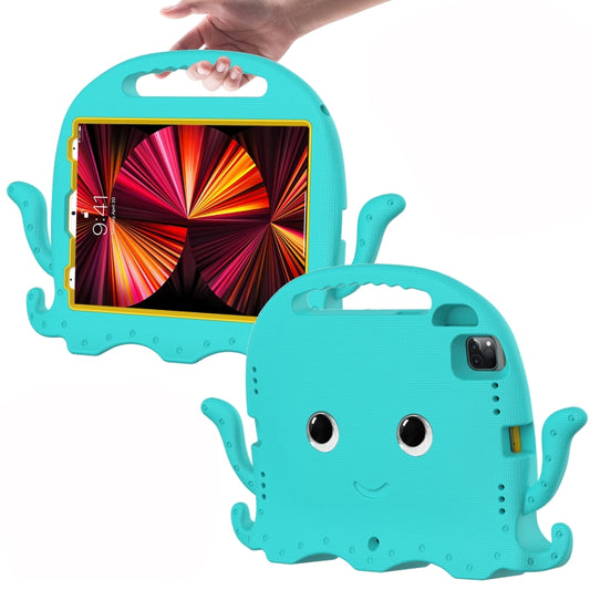 For iPad Pro 11 2018 / 2020 / 2021 Octopus Style EVA + PC Tablet Case with Strap(Glacial Green) - iPad Pro 11 (2022/2021) Cases by buy2fix | Online Shopping UK | buy2fix