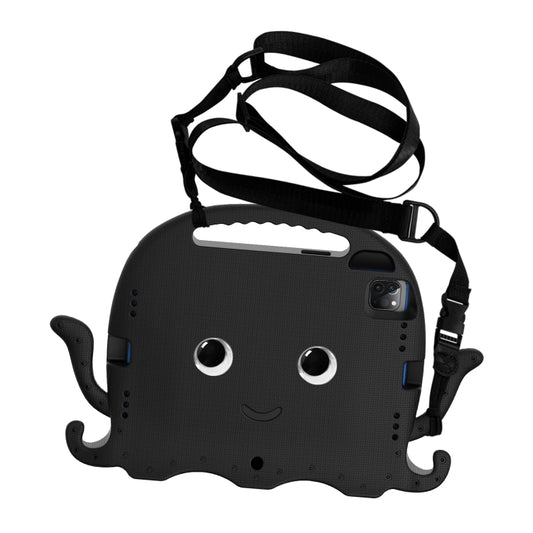 For iPad Pro 11 2018 / 2020 / 2021 Octopus Style EVA + PC Tablet Case with Strap(Black) - iPad Pro 11 (2022/2021) Cases by buy2fix | Online Shopping UK | buy2fix