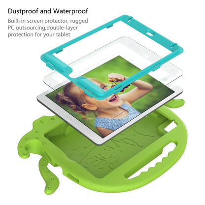 For iPad mini 1 / 2 / 3 / 4 / 5 Octopus Style EVA + PC Tablet Case with Strap(Grass Green) - iPad mini (2019) / mini 5 Cases by buy2fix | Online Shopping UK | buy2fix