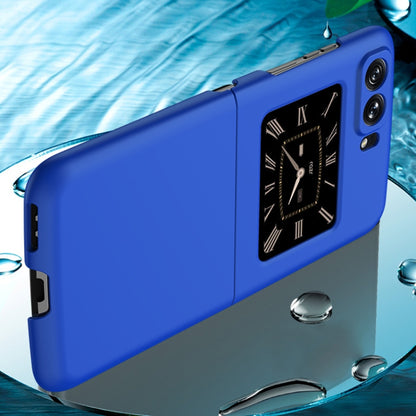 For Motorola Moto Razr 2022 Skin Feel PC Phone Case(Klein Blue) by buy2fix