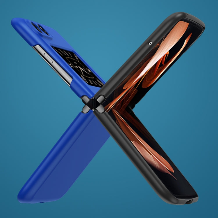 For Motorola Moto Razr 2022 Skin Feel PC Phone Case(Klein Blue) by buy2fix