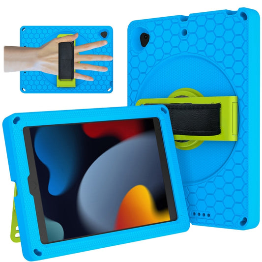 EVA + PC Tablet Case with Shoulder Strap For iPad 10.2 2022 / 2021 / 2020 / 2019 / 10.5(Blue) - iPad 10.2 Cases by buy2fix | Online Shopping UK | buy2fix