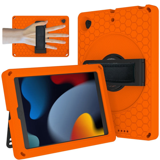 EVA + PC Tablet Case with Shoulder Strap For iPad 10.2 2022 / 2021 / 2020 / 2019 / 10.5(Orange) - iPad 10.2 Cases by buy2fix | Online Shopping UK | buy2fix
