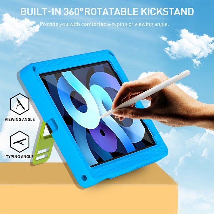 EVA + PC Tablet Case with Shoulder Strap For iPad Pro 11 inch 2020 / 2018 / Air 5 / Air 4(Blue) - iPad Pro 11 (2020) Cases by buy2fix | Online Shopping UK | buy2fix