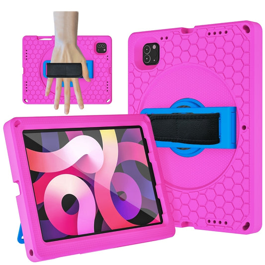 EVA + PC Tablet Case with Shoulder Strap For iPad Pro 11 inch 2020 / 2018 / Air 5 / Air 4(Rose Red) - iPad Pro 11 (2020) Cases by buy2fix | Online Shopping UK | buy2fix