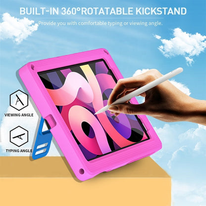 EVA + PC Tablet Case with Shoulder Strap For iPad Pro 11 inch 2020 / 2018 / Air 5 / Air 4(Rose Red) - iPad Pro 11 (2020) Cases by buy2fix | Online Shopping UK | buy2fix