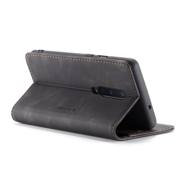 For OnePlus 8 CaseMe Multifunctional Horizontal Flip Leather Case, with Card Slot & Holder & Wallet(Black) - OnePlus Cases by CaseMe | Online Shopping UK | buy2fix