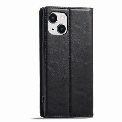 For iPhone 13 LC.IMEEKE RFID Anti-theft Leather Phone Case(Black) - iPhone 13 Cases by LC.IMEEKE | Online Shopping UK | buy2fix