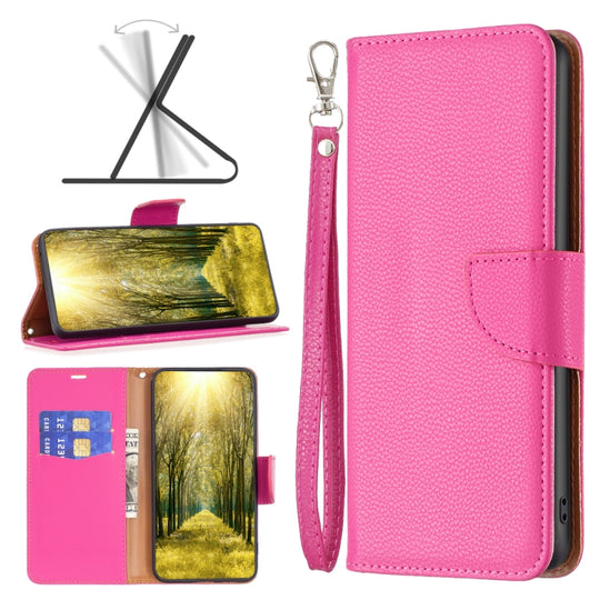 For Xiaomi Redmi A1/Redmi A1+ Litchi Texture Pure Color Leather Phone Case(Rose Red)