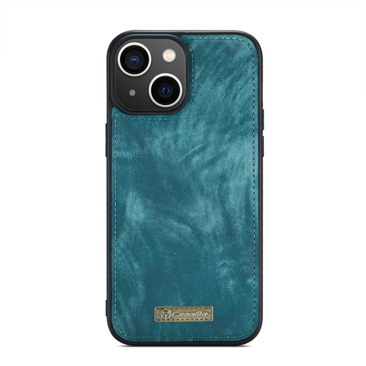 For iPhone 14 CaseMe 008 Detachable Multifunctional Leather Phone Case(Blue) - iPhone 14 Cases by CaseMe | Online Shopping UK | buy2fix
