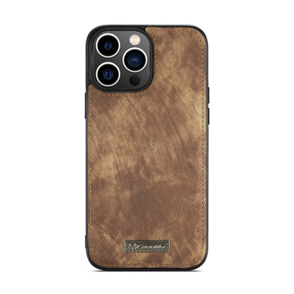 For iPhone 14 Pro Max CaseMe 008 Detachable Multifunctional Leather Phone Case(Brown) - iPhone 14 Pro Max Cases by CaseMe | Online Shopping UK | buy2fix