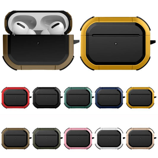For AirPods Pro 2 Wireless Earphones Shockproof Thunder Mecha TPU Protective Case(Red) - For AirPods Pro 2 by buy2fix | Online Shopping UK | buy2fix