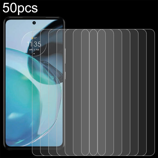 For Motorola Moto G72 50pcs 0.26mm 9H 2.5D Tempered Glass Film - Infinix Tempered Glass by buy2fix | Online Shopping UK | buy2fix
